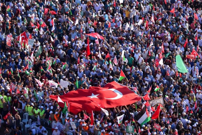 TURKEY-ISRAEL-PALESTINIAN-CONFLICT-RELIGION-DEMO